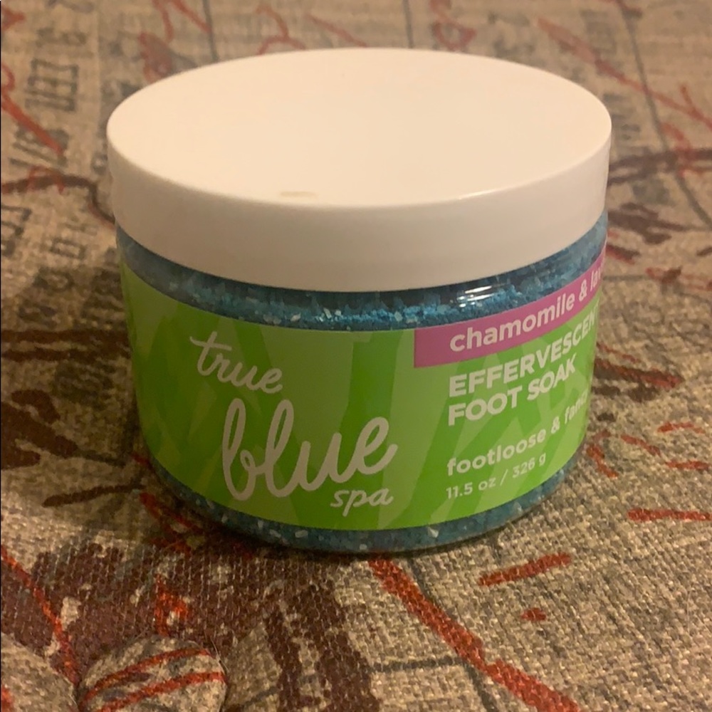 bath and body works effervescent foot soak